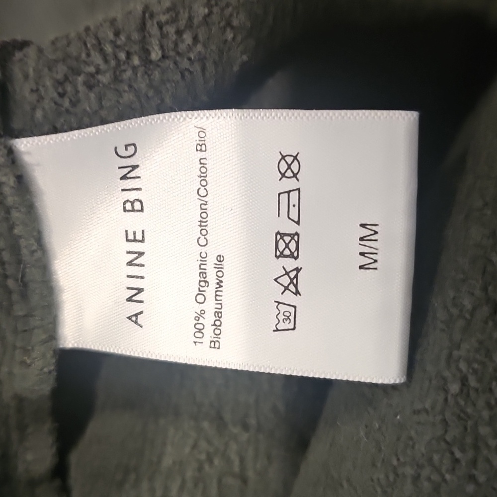 Anine Bing Green Tiger Sweatshirt Medium - Picture 6 of 7